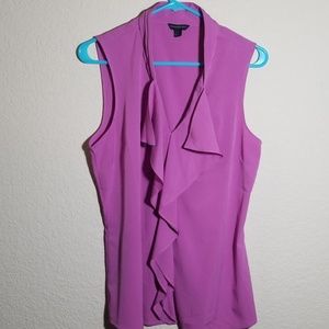 Banana Republic Fuschia Size Large Blouse